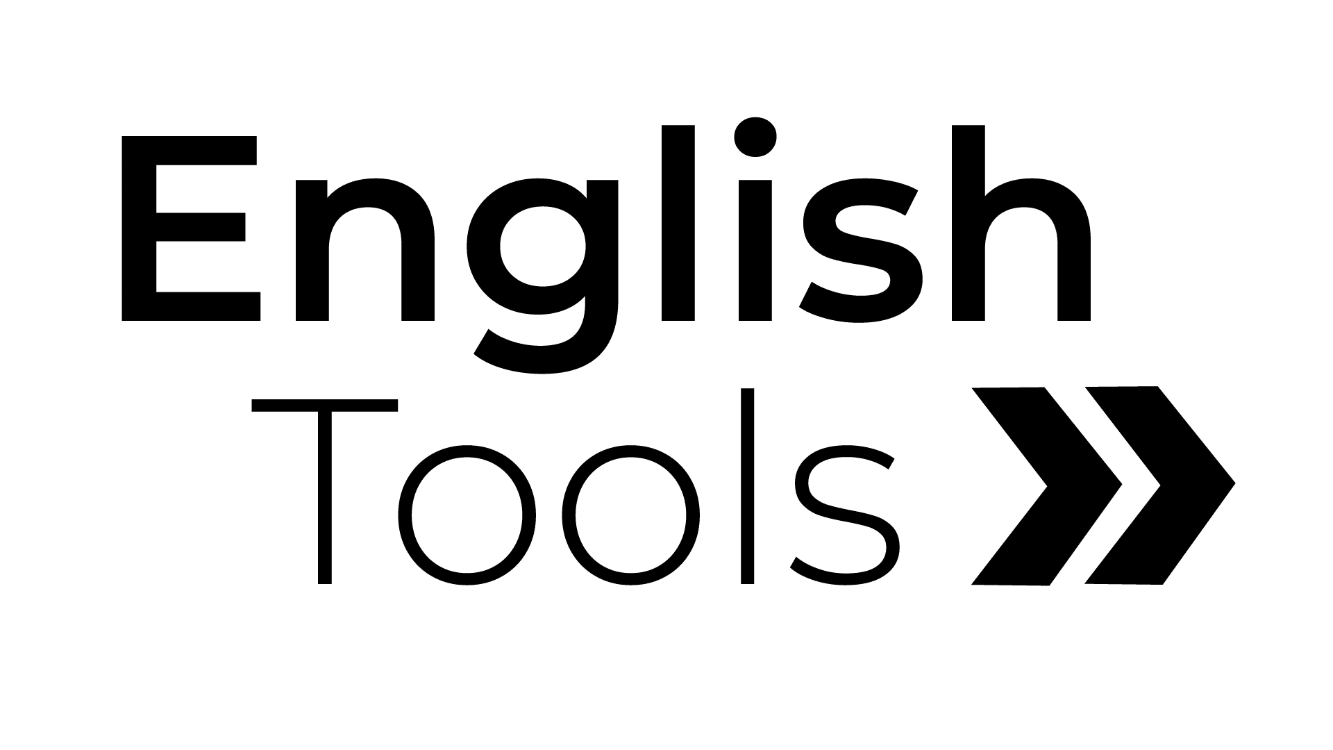 English Tools